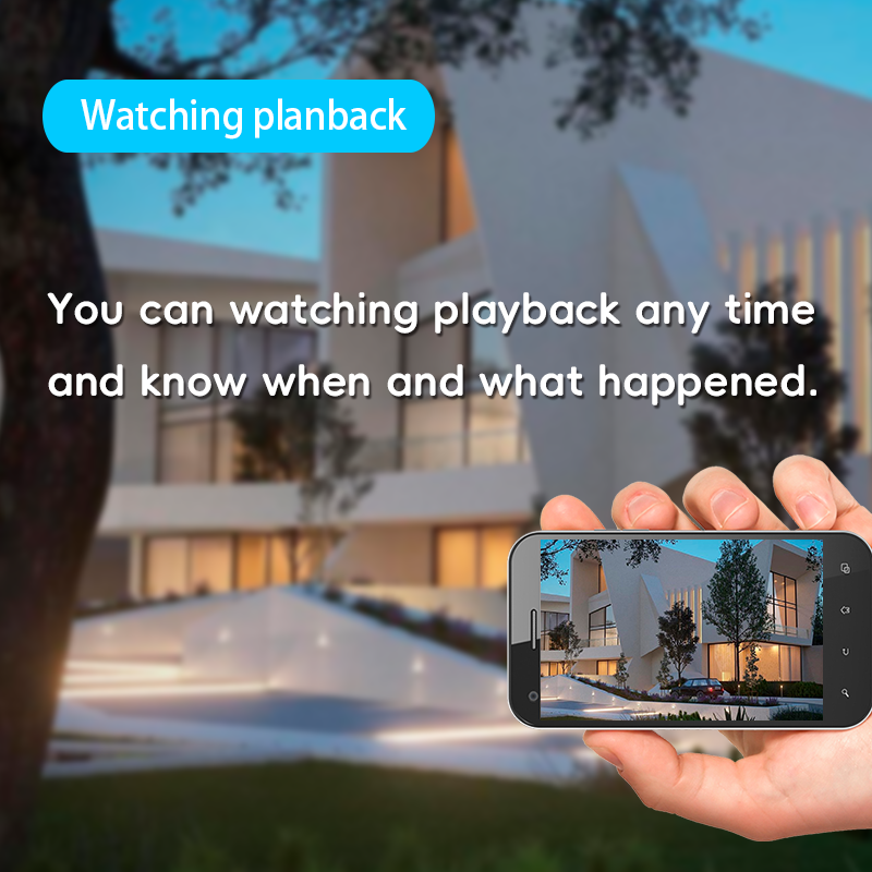 Домашняя безопасность Ферма 4G сетевая камера V380 с тремя объективами, поворот на 360 градусов,