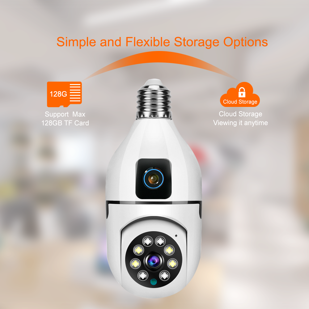 CCTV 4MP с автоматическим слежением, WiFi, двумя объективами (1)