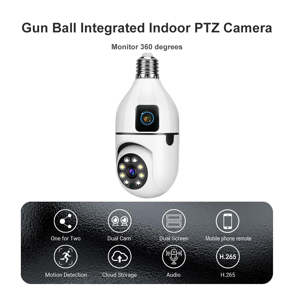 CCTV 4MP с автоматическим слежением, WiFi, двумя объективами (5)