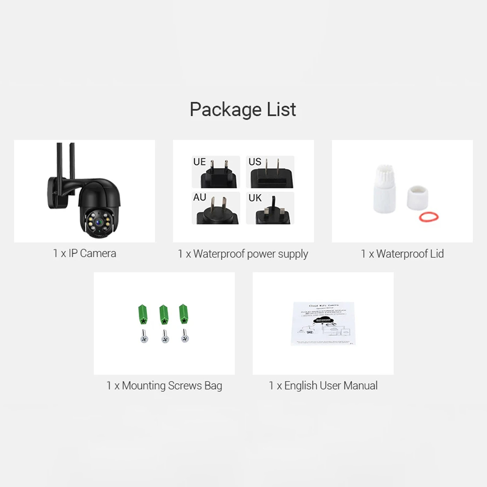 ICSEE 5-мегапиксельная 3-мегапиксельная WiFi-камера PTZ с внешним AI-детектором людей, P2P, 8-мегапиксельная, аудио, облачное хранение, 4K, беспроводная камера видеонаблюдения IP