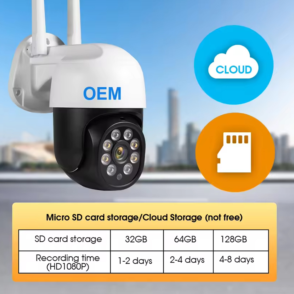 ICSEE Full HD 1080P 3MP 5MP беспроводная наружная WiFi-камера, 2MP с автослежением CCTV PTZ сетевая камера