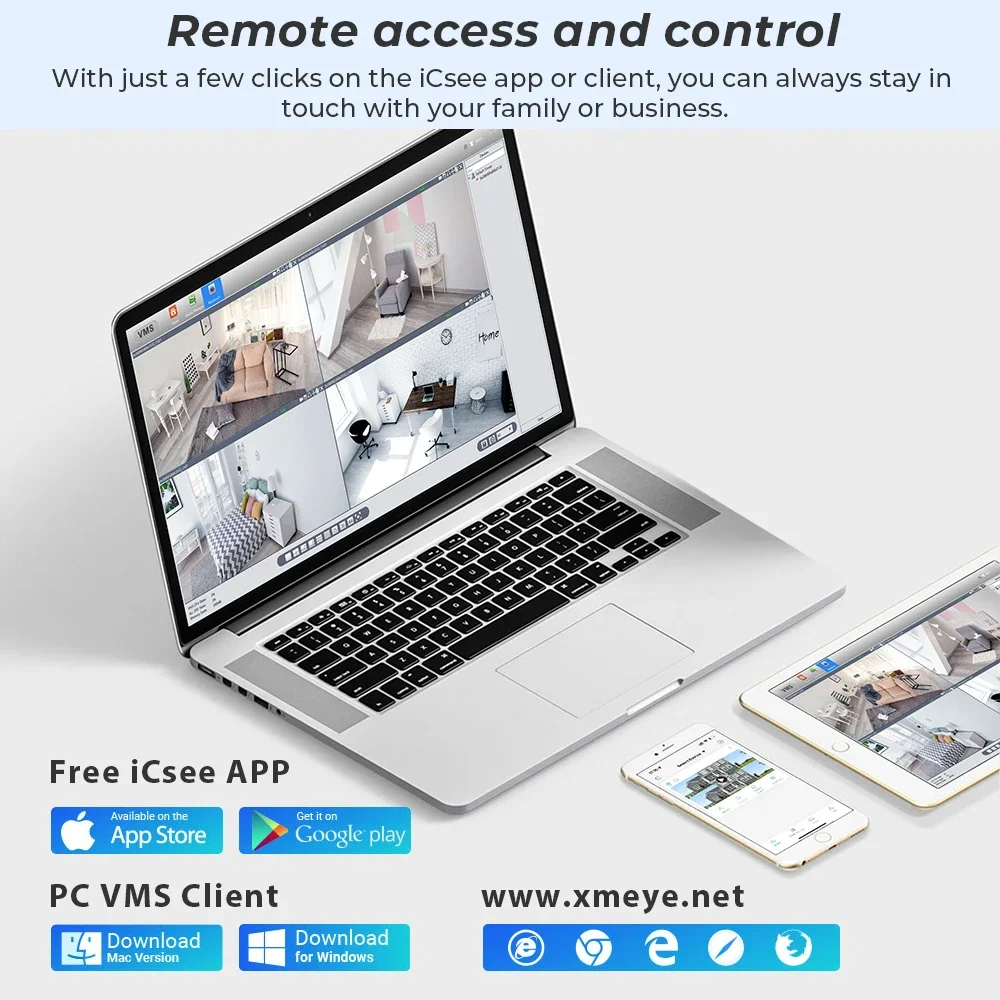 ICsee 2MP Умная WiFi-камера для наблюдения за младенцами в помещении, (2)