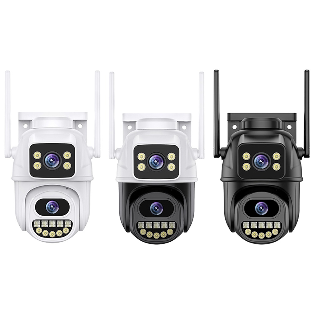 ICsee 6-мегапиксельная 8-мегапиксельная наружная CCTV-камера видеонаблюдения по низкой цене с двумя объективами, беспроводная PTZ с WiFi-трекингом 6-мегапиксельная 4K CMOS сетевая камера