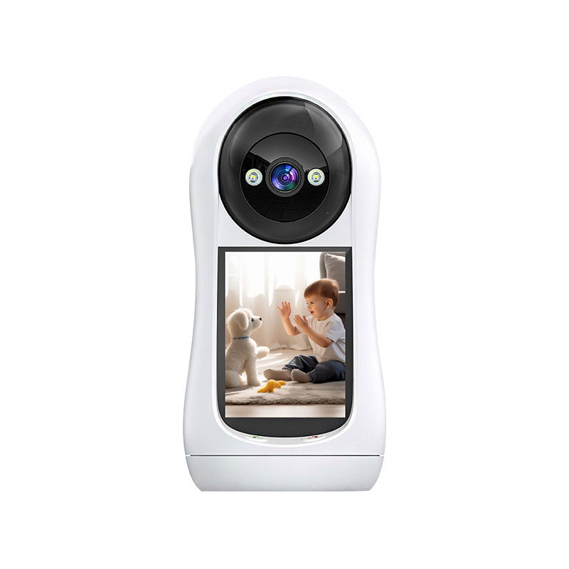 Icsee 2MP WiFi-камера для наблюдения за младенцами с 2,8-дюймовым экраном, видеосвязью и домофоном. Интеллектуальная 2-мегапиксельн