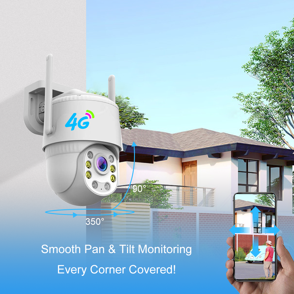 Icsee 4MP 8MP сетевая веб-камера IP 5 Мп беспроводная камера безопасности для улицы с двусторонней аудиосвязью, купольн (11)