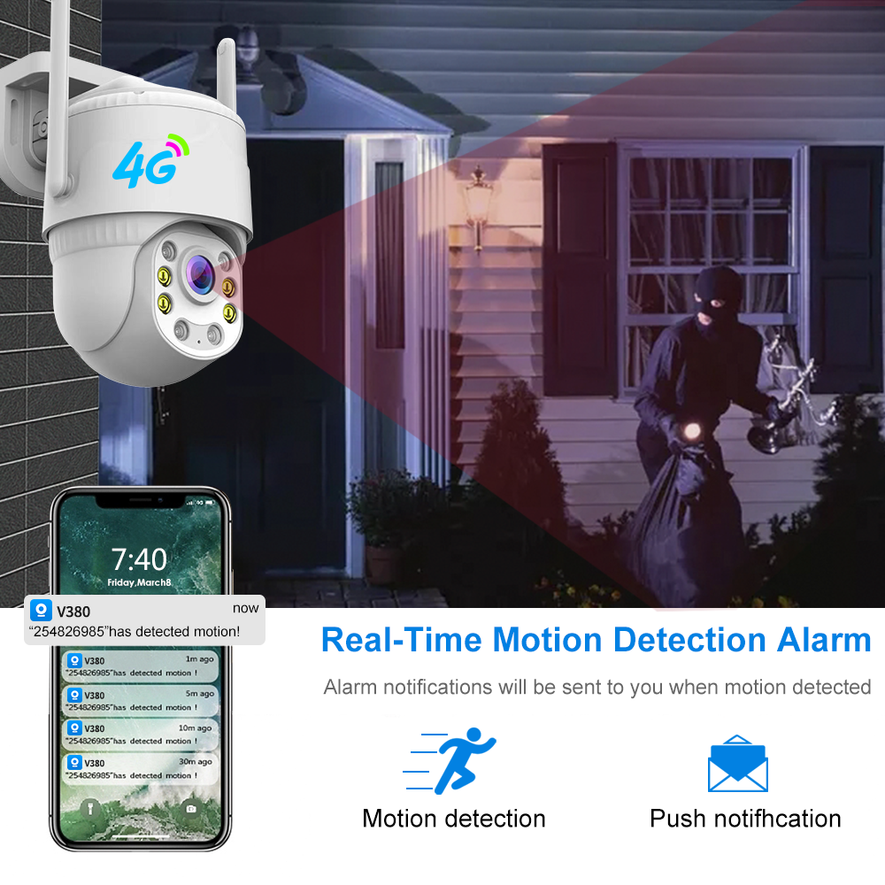 Icsee 4MP 8MP сетевая веб-камера IP 5 Мп беспроводная камера безопасности для улицы с двусторонней аудиосвязью, купольн (2)