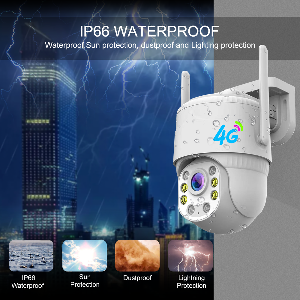 Icsee 4MP 8MP сетевая веб-камера IP 5 Мп беспроводная камера безопасности для улицы с двусторонней аудиосвязью, купольн (8)