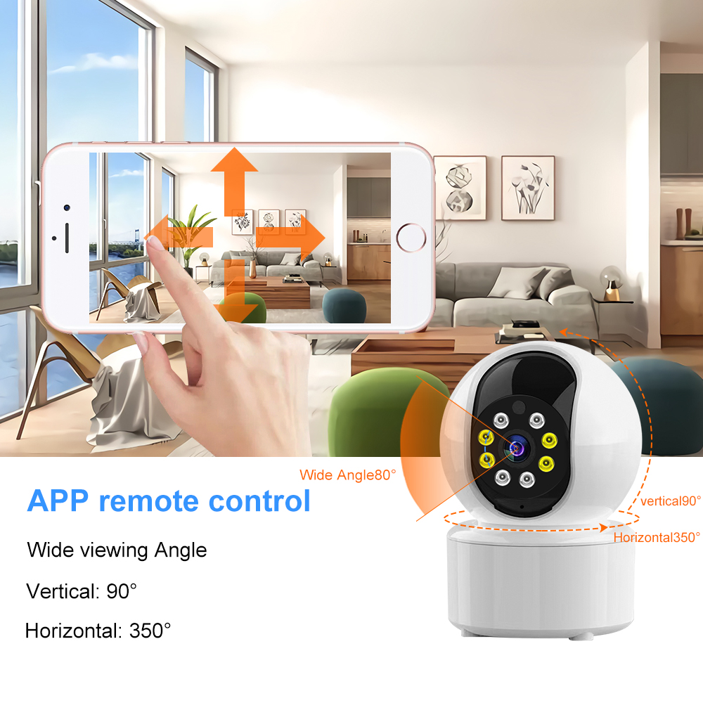 Icsee WiFi-камера для наблюдения за младенцами с 2,8-дюймовым экраном (3)