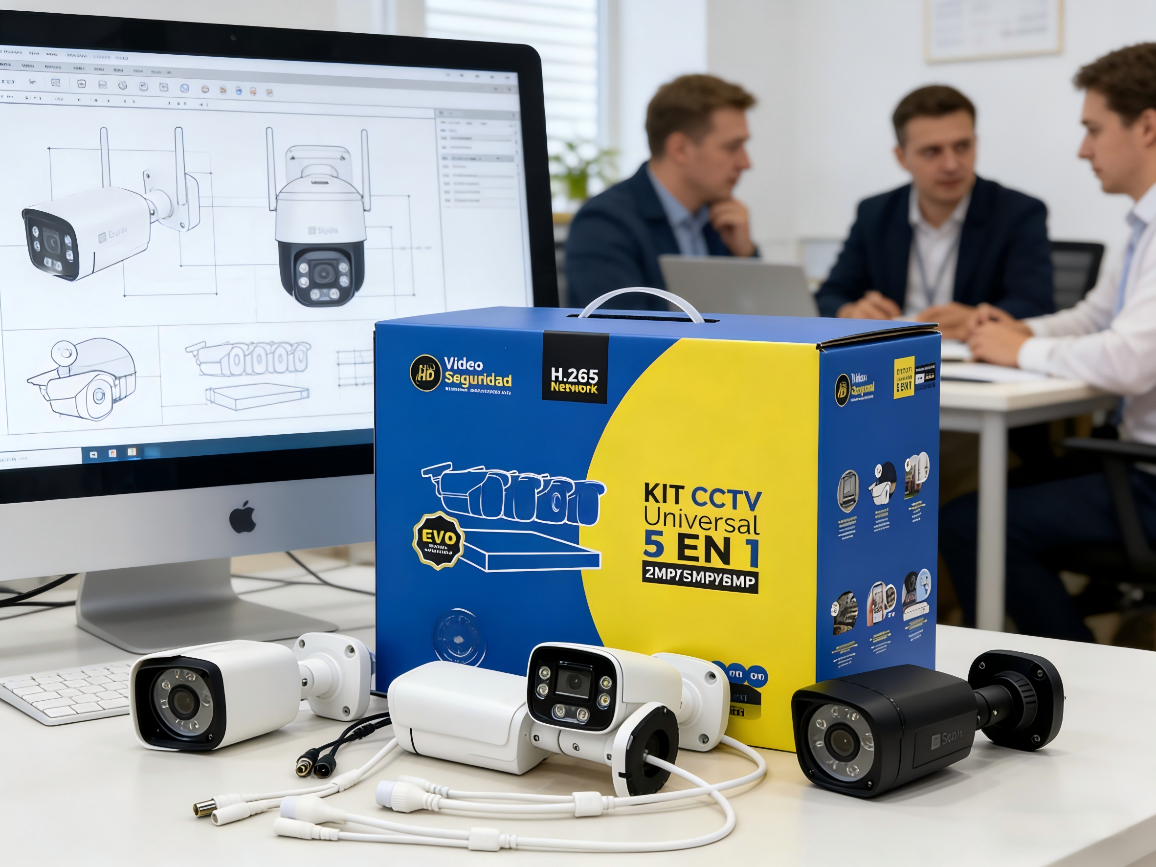 Комплект AHD-4C-4BM-5MP успешно доставлен в Россию Полный цикл сотрудничества и индивидуальные услуги внешнеторговой компании получили признание