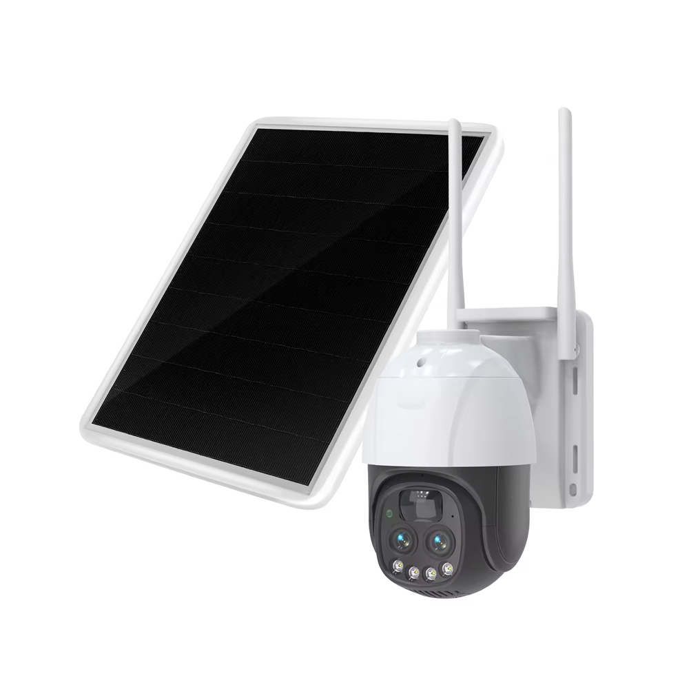 Солнечная камера IP66 с поддержкой FDD GSM WIFI 4G и 10-кратным зумом QS8