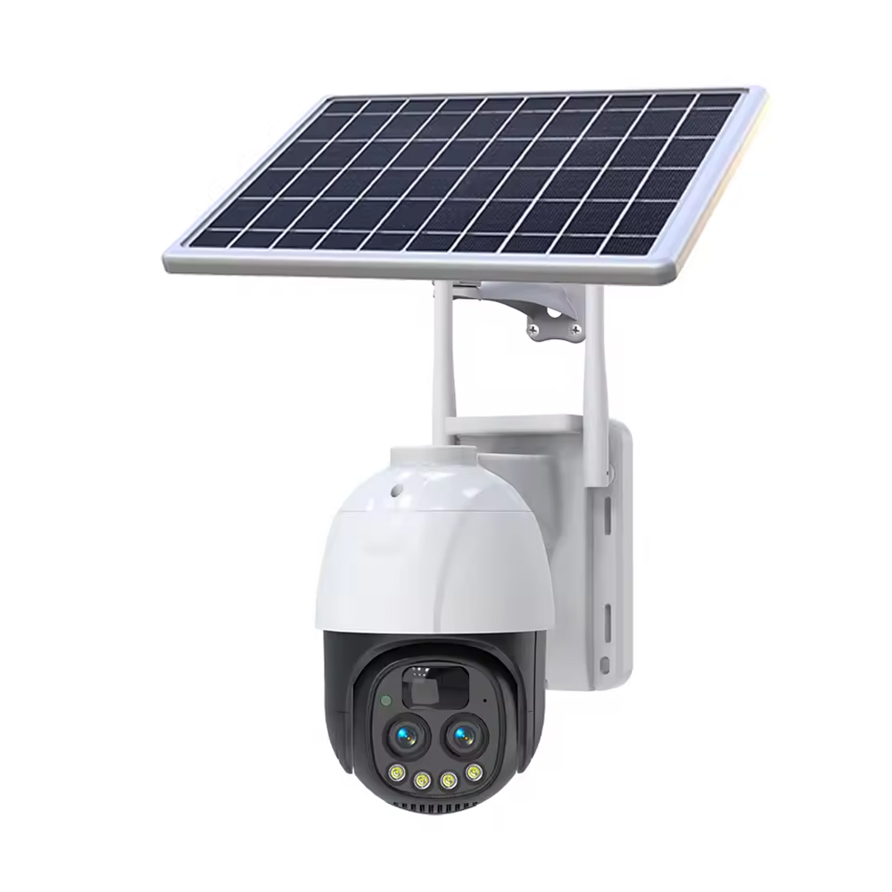 Солнечная камера IP66 с поддержкой FDD GSM WIFI 4G и 10-кратным зумом QS8